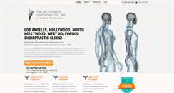 Desktop Screenshot of chirohollywood.com